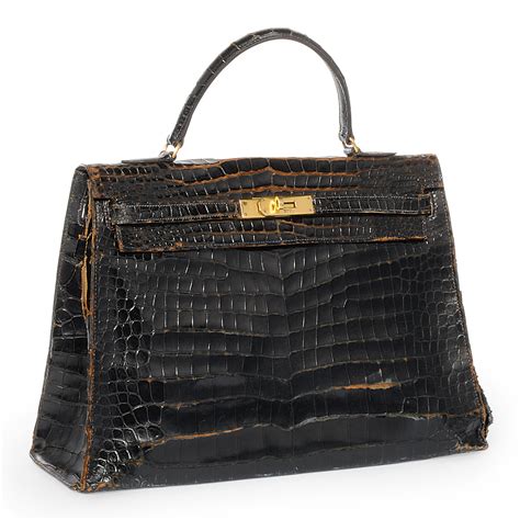 grace kelly tas hermes|Grace Kelly crocodile bag.